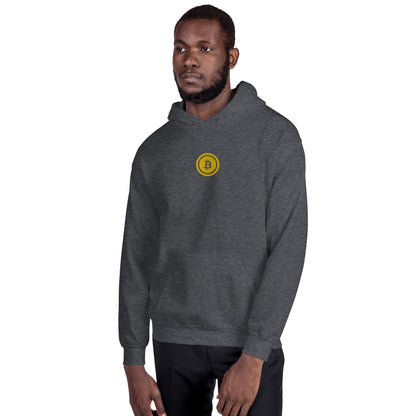 Embroidered Hoodie Bitcoin Logo BTC5