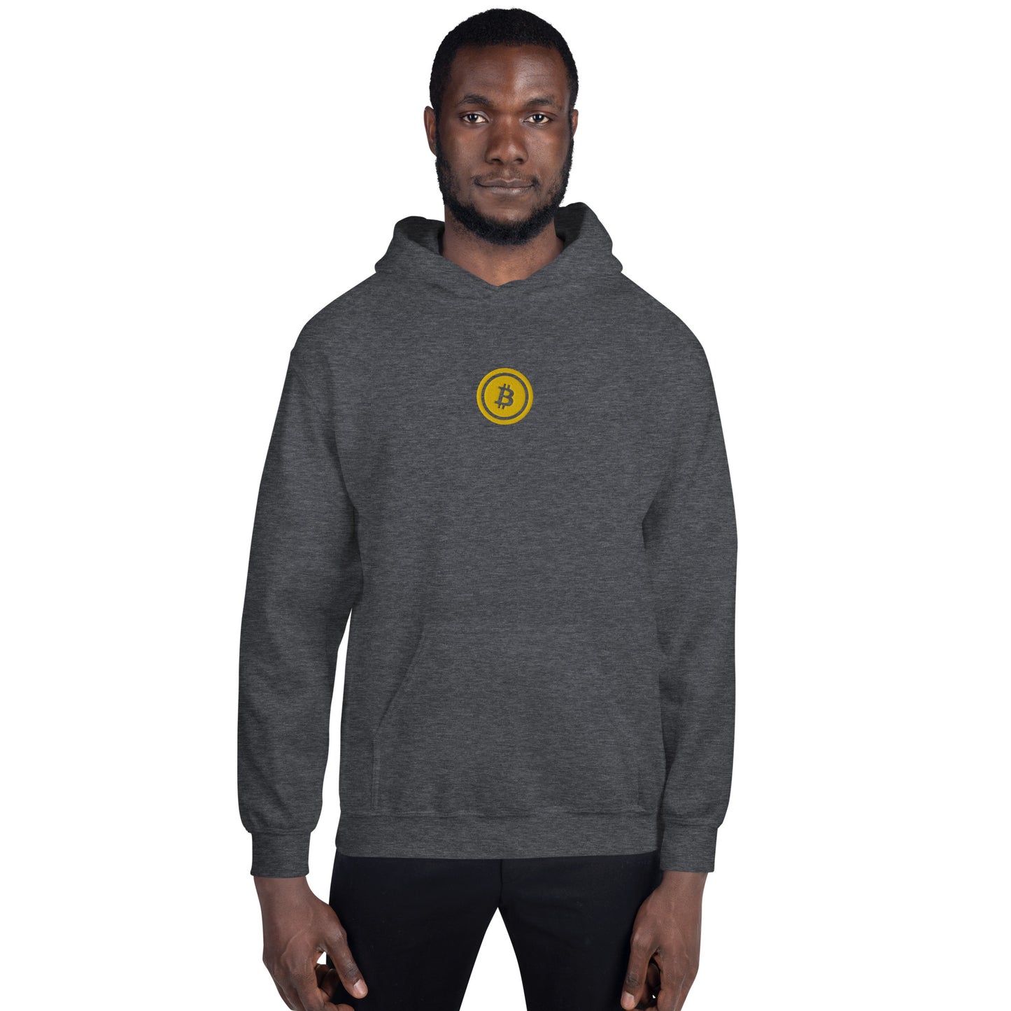 Embroidered Hoodie Bitcoin Logo BTC5