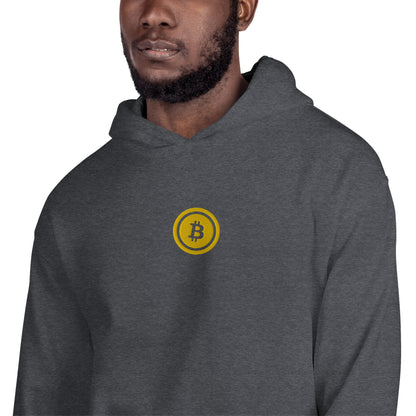 Embroidered Hoodie Bitcoin Logo BTC5