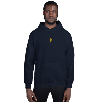 Embroidered Hoodie Bitcoin Logo BTC3