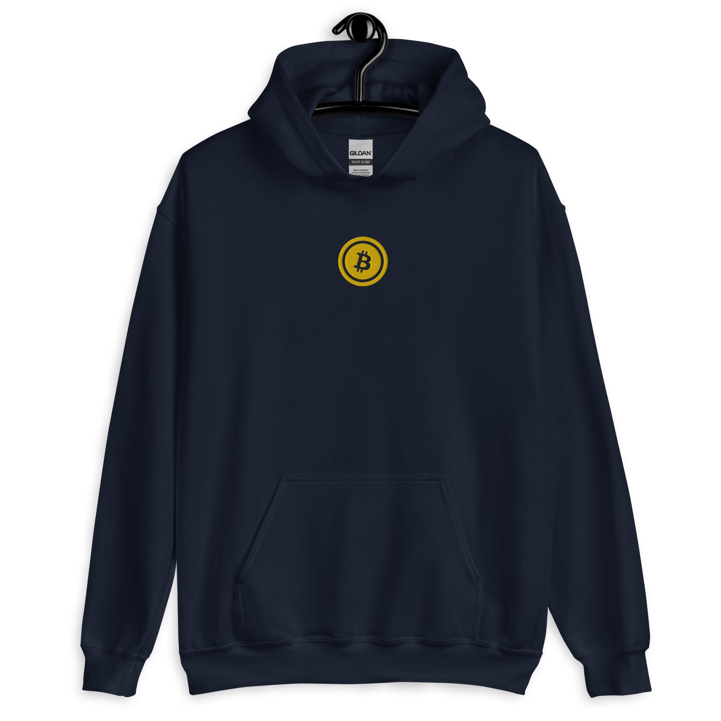 Embroidered Hoodie Bitcoin Logo BTC5