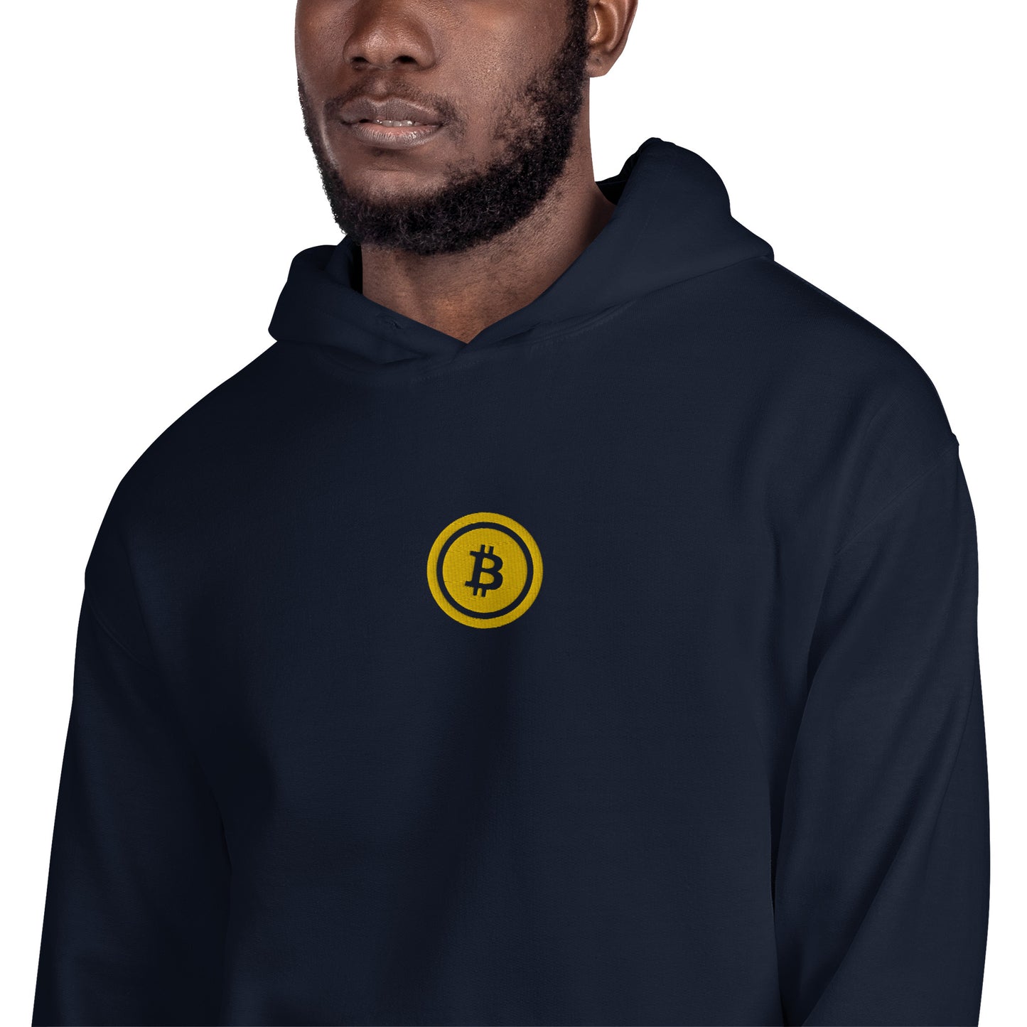 Embroidered Hoodie Bitcoin Logo BTC5