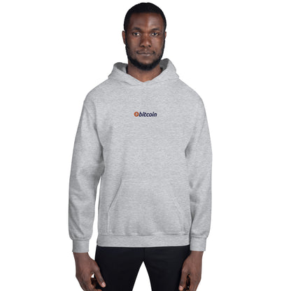 Embroidered Hoodie Bitcoin Logo BTC1