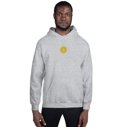 Embroidered Hoodie Bitcoin Logo BTC5