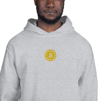 Embroidered Hoodie Bitcoin Logo BTC5