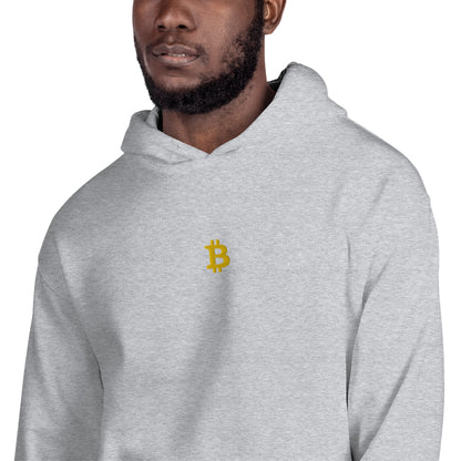 Embroidered Hoodie Bitcoin Logo BTC3