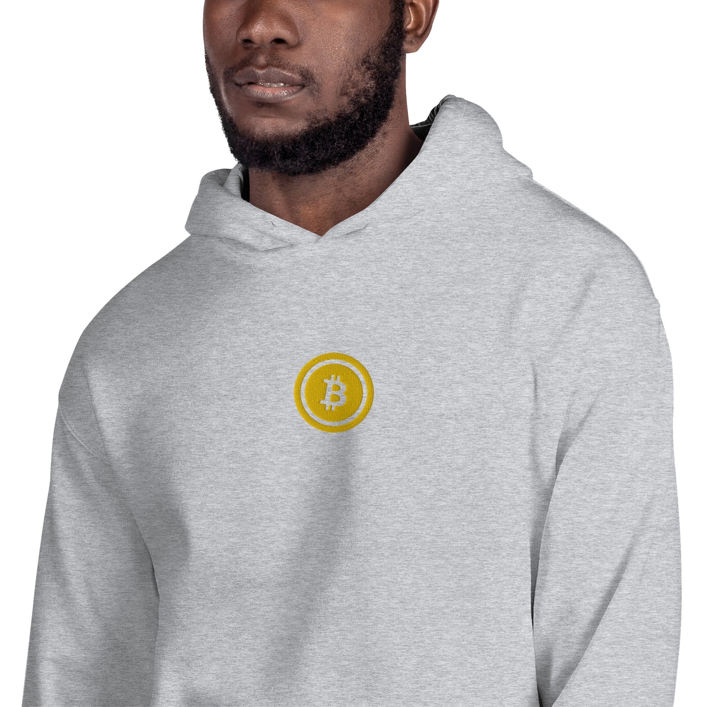 Embroidered Hoodie Bitcoin Logo BTC5