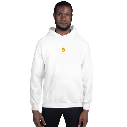 Embroidered Hoodie Bitcoin Logo BTC3