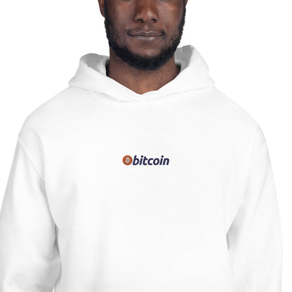 Embroidered Hoodie Bitcoin Logo BTC1