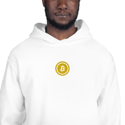 Embroidered Hoodie Bitcoin Logo BTC5