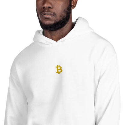 Embroidered Hoodie Bitcoin Logo BTC3