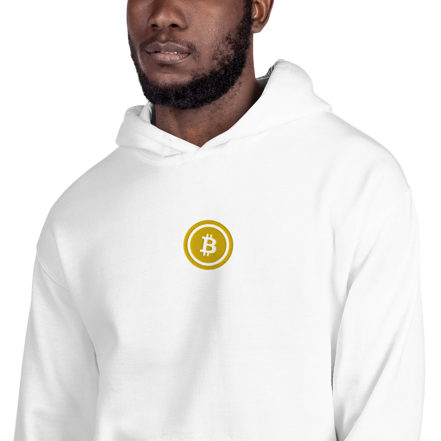 Embroidered Hoodie Bitcoin Logo BTC5