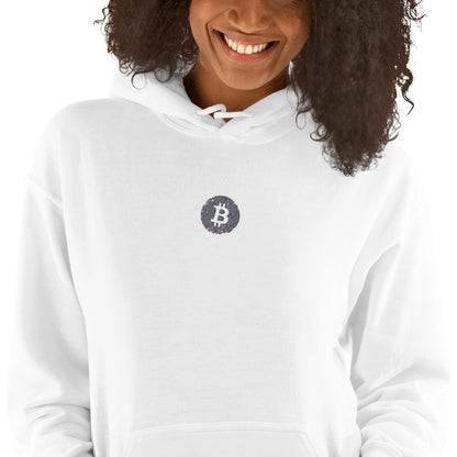 Embroidered Hoodie Bitcoin Logo BTC7